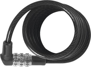 Zapięcie rowerowe na szyfr Abus 3506C/180 czarne