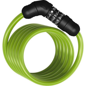 Zapięcie rowerowe na szyfr Abus 4508C/150/8 zielone
