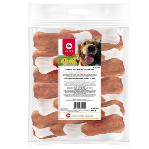 MACED Kość prasowana biała z kaczką 500g