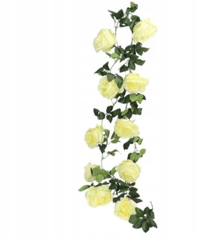 Róża Róże Girlanda Róż 210 Cm Ozdoba