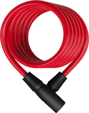 Zapięcie rowerowe Abus 4508K/150/8 czerwone