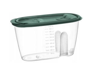 Pojemnik dozownik do żywności art. sypkie MOLLY 1000 ml 1,0 l zielony