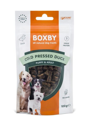 JOHN DOG BOXBY Superfood Cold Pressed Duck 100g