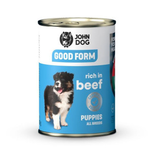JOHN DOG GOOD FORM Beef Puppies Wołowina 400g
