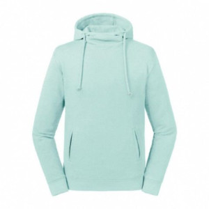 Bluza Unisex z wysokim kołnierzem Pure Organic Russell Aqua AQ XS