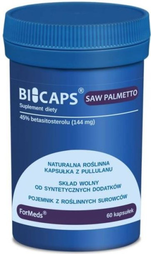 Saw Palmetto - Suplement diety 60 kaps. - Formeds BiCaps
