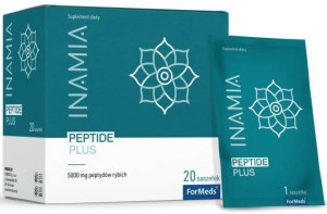 Inamia Peptide Plus aminokwasy kolagen - Suplement Diety 20 saszetek - Form