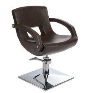 BEAUTY SYSTEM Fotel fryzjerski Nino BH-8805 brązowy