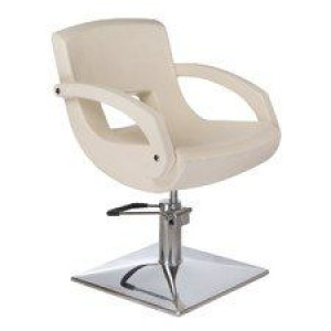 BEAUTY SYSTEM Fotel fryzjerski Nino BH-8805 kremowy
