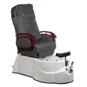 Fotel do pedicure z masażem BR-3820D Szary