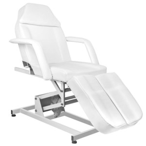 Fotel Kosmetyczny Elektr. Azzurro 673as Pedi 1 Siln. Biały