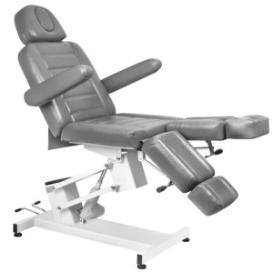 Fotel Kosmetyczny Elektr. Azzurro 706 Pedi 1 Siln. Szary