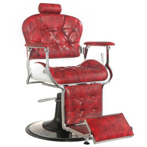 Gabbiano Fotel Barberski Premier Czerwony