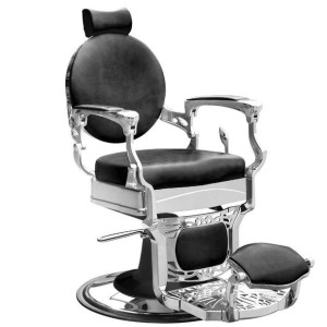 Gabbiano Fotel Barberski President Czarny
