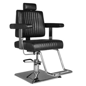 Hair System Fotel Barberski Sm185 Czarny