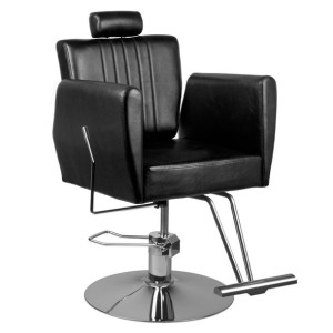 Hair System Fotel Fryzjerski Barberski 0-179 Czarny