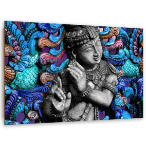 Obraz Deco Panel, Budda na mozaikowym tle - 60x40