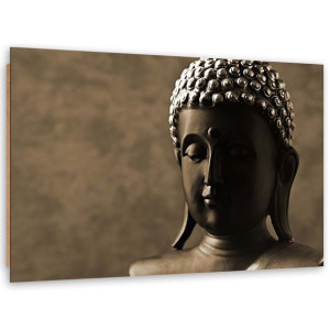 Obraz Deco Panel, Głowa Buddy - 120x80
