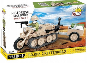 Cobi HC WWII 2401 Sd.Kfz.2 Kettenkrad 176 kl.