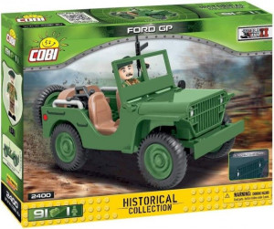 Klocki Cobi HC WWII 2400 Samochód FordGP 91 kl.