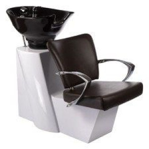 BEAUTY SYSTEM Myjnia fryzjerska LIVIO brązowa BH-8012