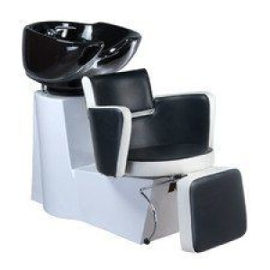 BEAUTY SYSTEM Myjnia fryzjerska LUIGI BR-3542 czarno-biała  