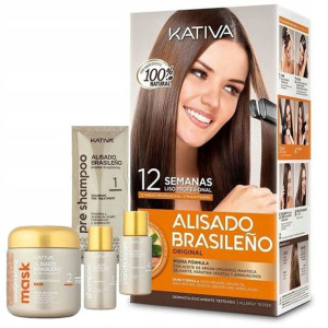 Kativa Zestaw Do Keratynowego Prostowania 225ml