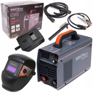 Spawarka Inwertorowa Igbt Mma 330a Lcd + Maska