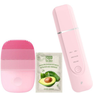 Xiaomi inFace Szczoteczka soniczna do twarzy różowa + PEELING KAWITACYJNY r