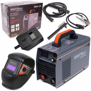 Spawarka Inwertorowa Igbt Mma 330a Lcd + Maska