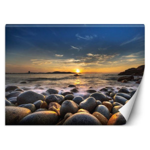 Fototapeta, Zachód słońca nad morzem - 450x315