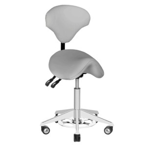 Taboret Kosmetyczny Azzurro 037f Bump-up Szary