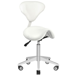 Taboret Kosmetyczny Azzurro 038s Biały
