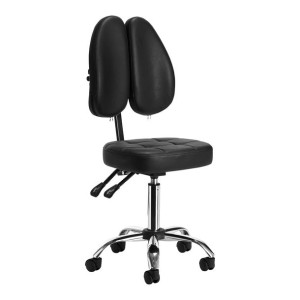 Taboret Kosmetyczny H14 Czarny