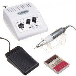 Frezarka do manicure JD500 Biała + zestaw frezów
