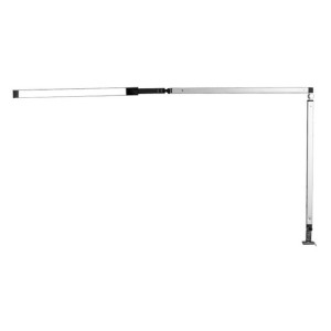 Lampka Led 3-ramienna Na Biurko Srebrna