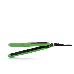 Prostownica ceramiczna do włosów GETTIN FLUO GREEN turmalina 22mm x 110mm