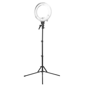 Lampa Pierścieniowa Ring Light 12"" 35w Fluorescent Biała + Statyw