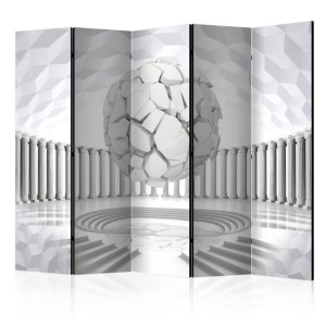 Parawan 5-częściowy - Ukryta geometria II [Room Dividers]