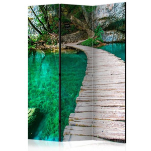Parawan 3-częściowy - Park Narodowy, Jeziora Plitwickie, Chorwacja [Room Di
