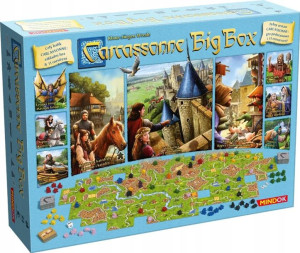 Carcassonne Big Box - gra podstawowa i 11 dodatków