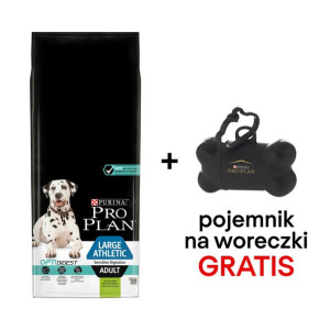 Purina Pro Plan Large Adult Athletic Optidigest, jagnięcina i ryż 14 kg + P