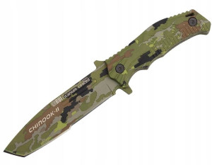 Nóż Taktyczny Survival Edc Full Tang Tanto 4mm