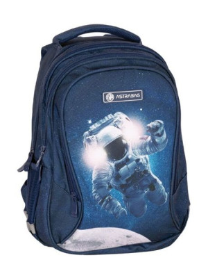 Plecak szkolny wielokomorowy Astronauta AstraBag