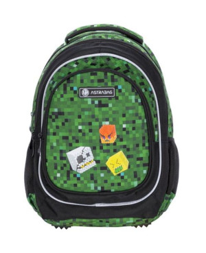 Plecak szkolny 3-komorowy ASTRABAG PIXEL ONE