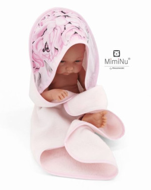 Okrycie kąpielowe dla lalki MimiNu Baby Born, bobas, lalka