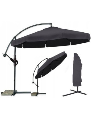 Parasol Ogrodowy Duży Składany 350cm Xxl +gratis