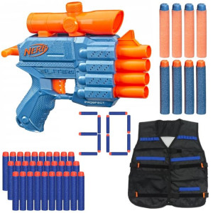 Wyrzutnia Nerf Elite 2.0 Prospect Qs-4 Kamizelka