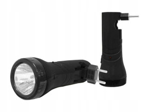 Latarka ręczna 1-LED z akumulatorem
