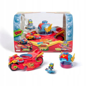 Super Zings Things S6 Speed Fury Pojazd + Kid Fury